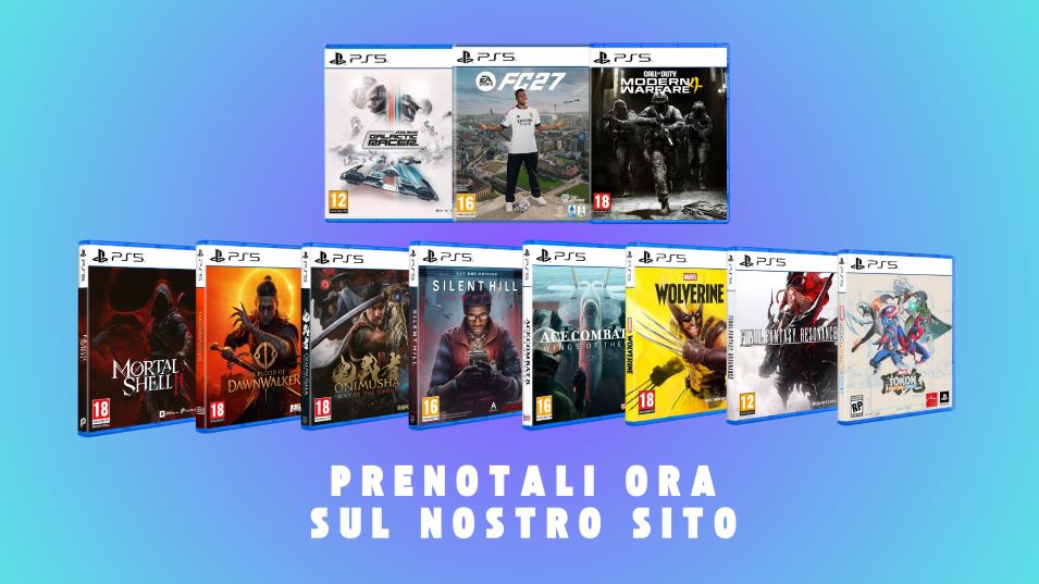 Preordina i giochi più recenti